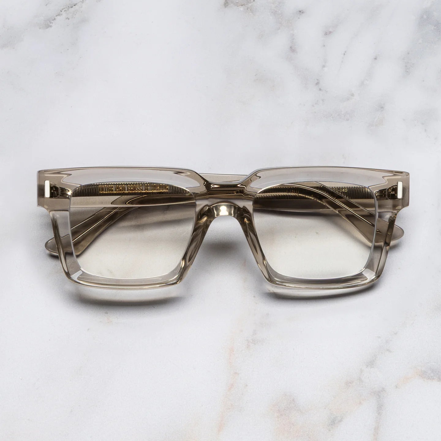 Cutler and Gross CGOP 1386 17 Sand Crystal 52 Optical