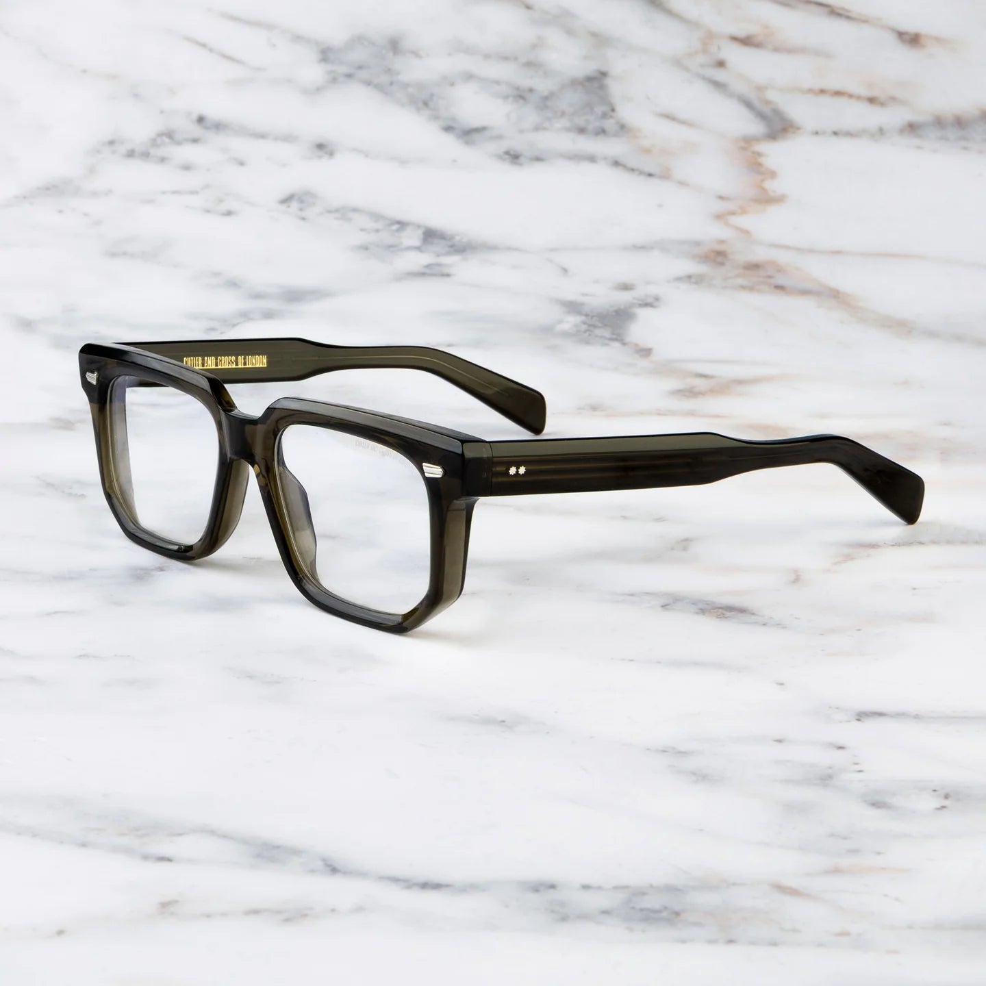 Cutler and Gross CGOP 1410 03 Olive 54 Optical