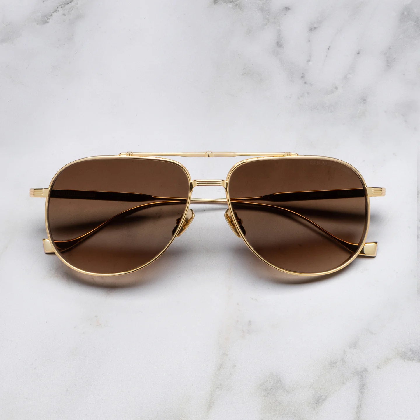 Cutler and Gross CGST 1423 04 Sloane Gold Brown Grad