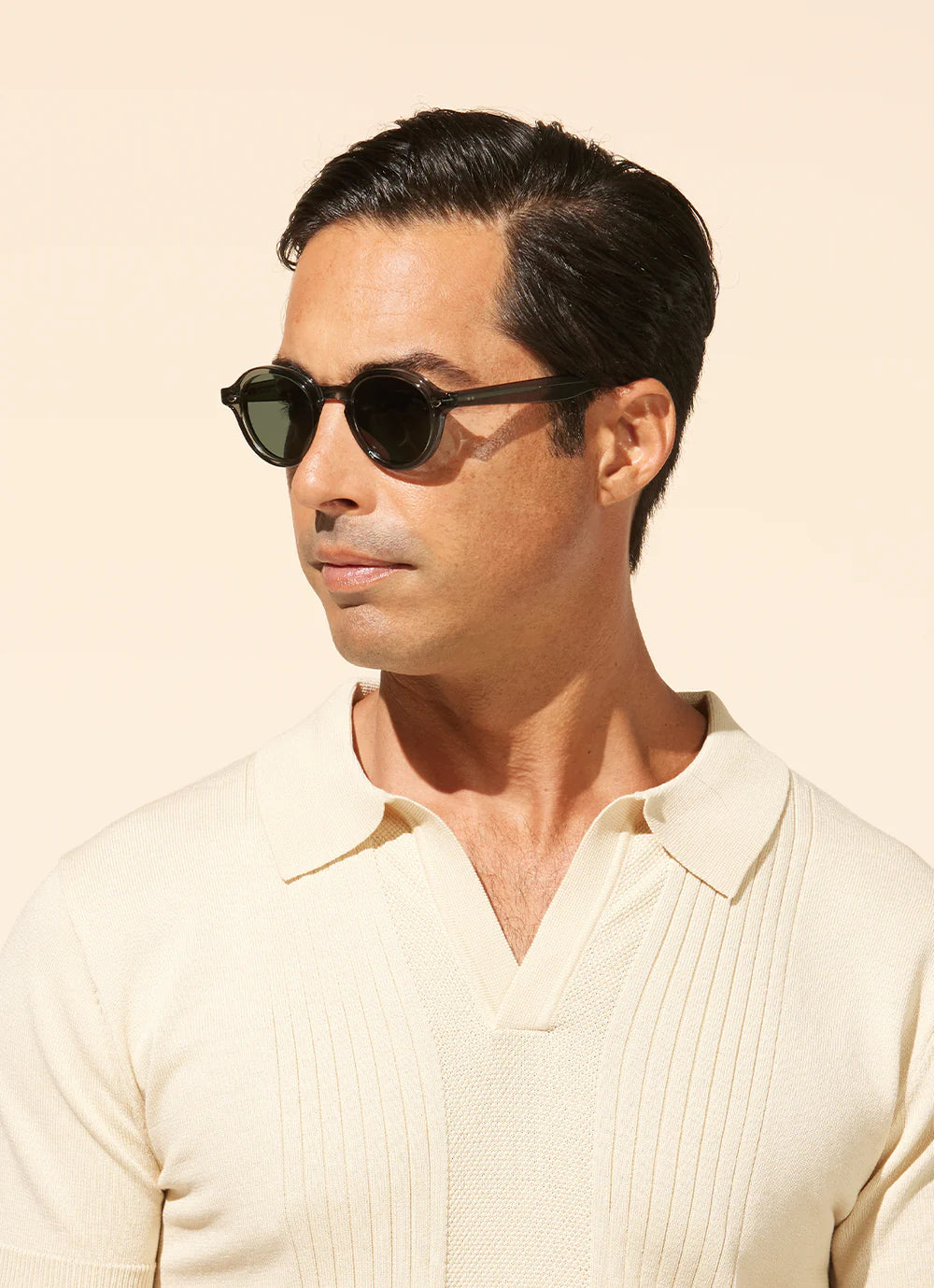 Garrett Leight 2110 Flipper Black BK/SFPG15