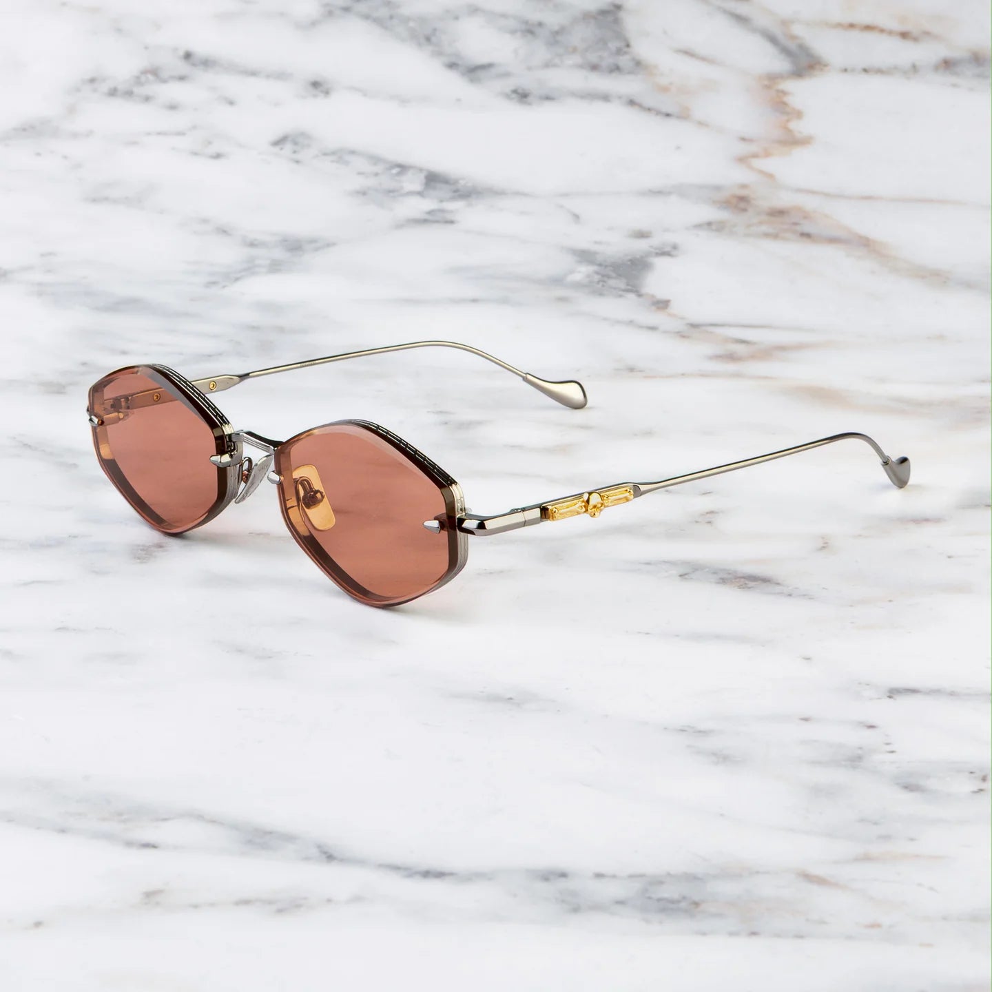 Cutler and Gross The Great Frog GFSN 030 03 Carol Gunmetal Gold