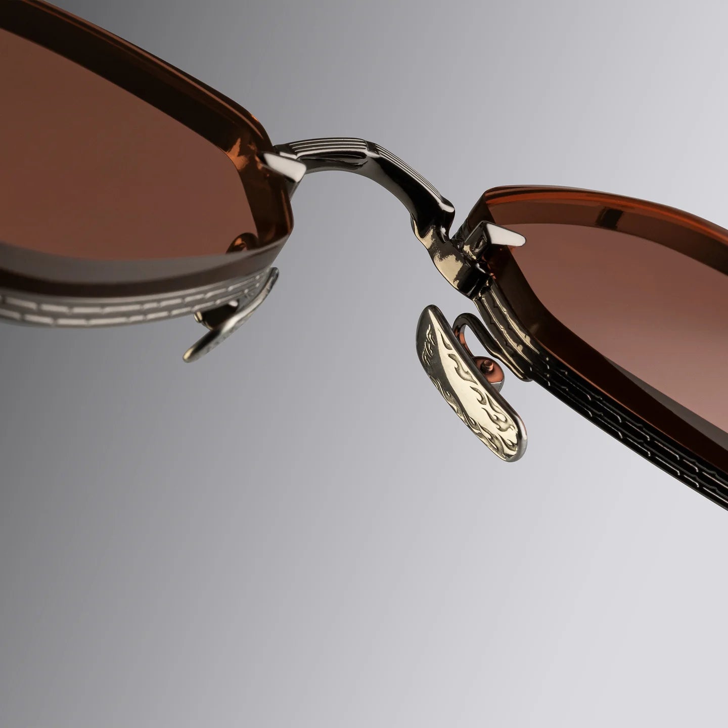 Cutler and Gross The Great Frog GFSN 030 03 Carol Gunmetal Gold