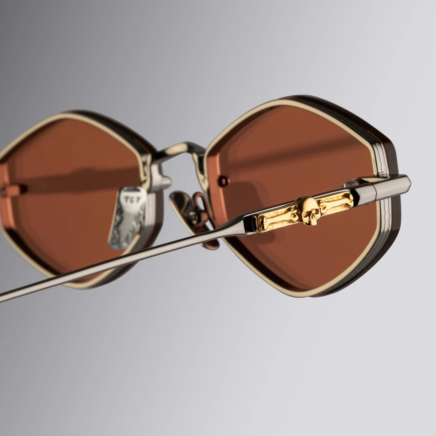 Cutler and Gross The Great Frog GFSN 030 03 Carol Gunmetal Gold