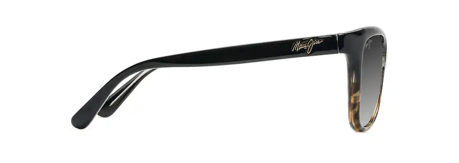 Maui Jim Starfish MJ 0744 001 Black Tort Grey