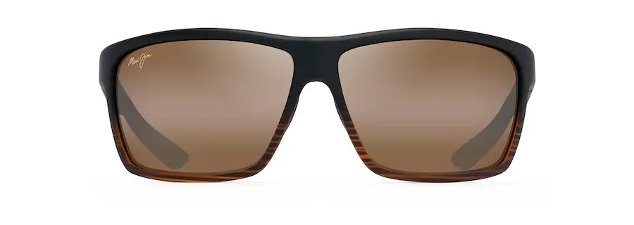 Maui Jim Alenuihaha MJ 0839 004 Dark Brown Stripe HCL Brown