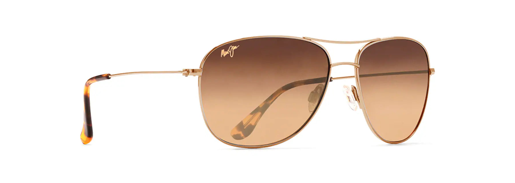 Maui Jim Cliff House MJ 0247 003 Gold Brown Grad Polarised