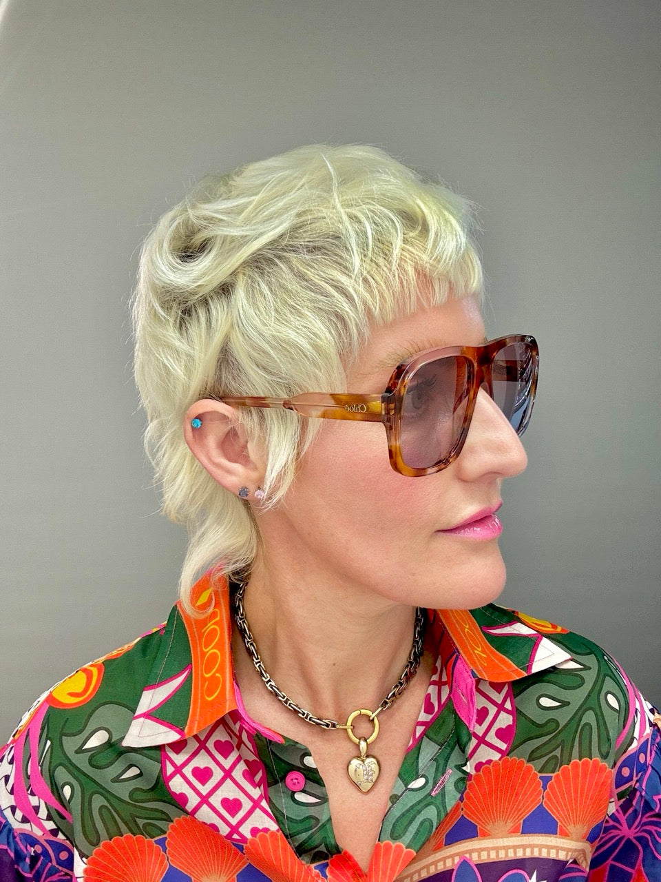 Chloe CH 0331 003 Light Pink Havana