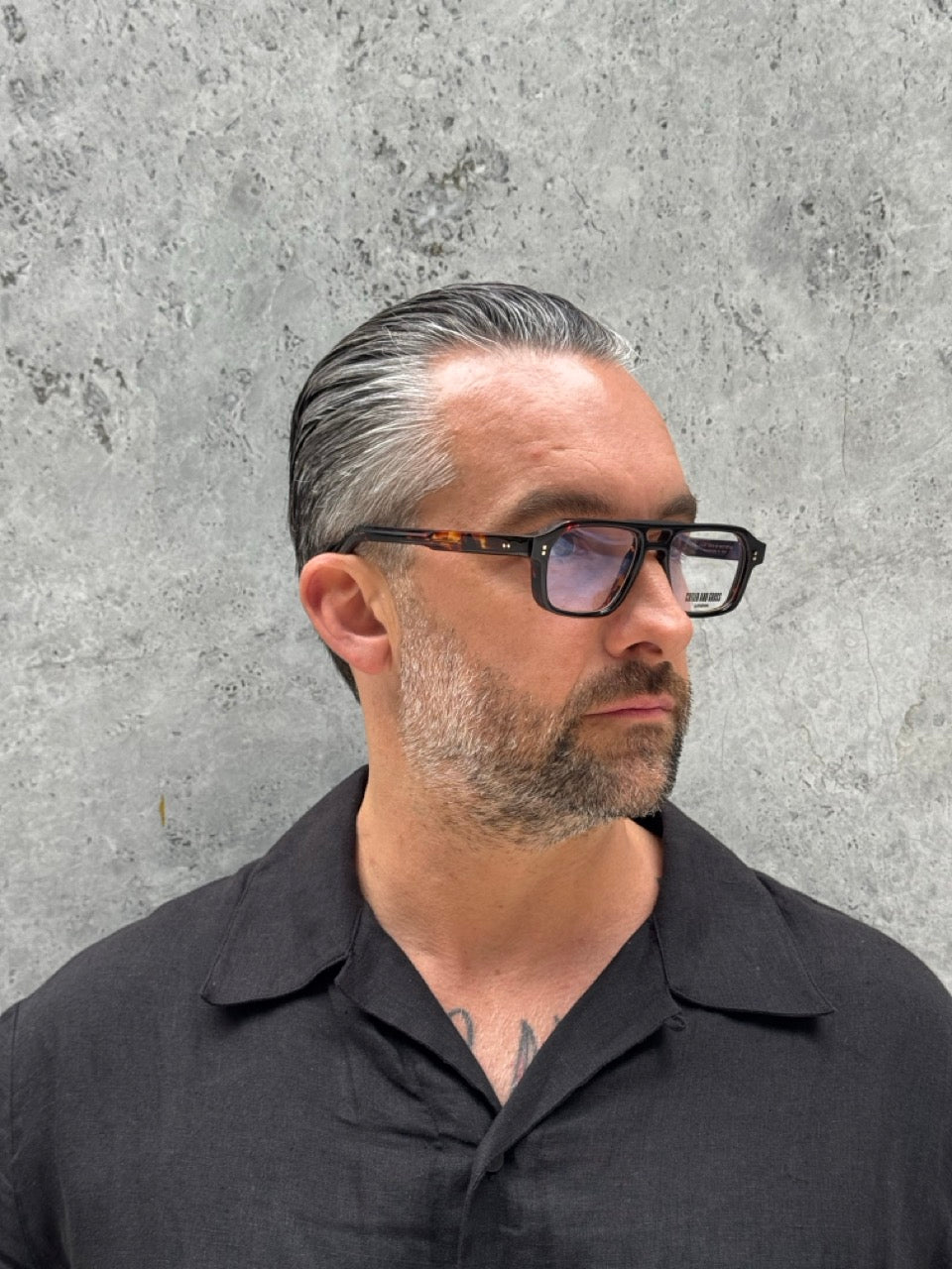 Cutler and Gross  CGOP GR 15 02 50 Havana Optical Frame