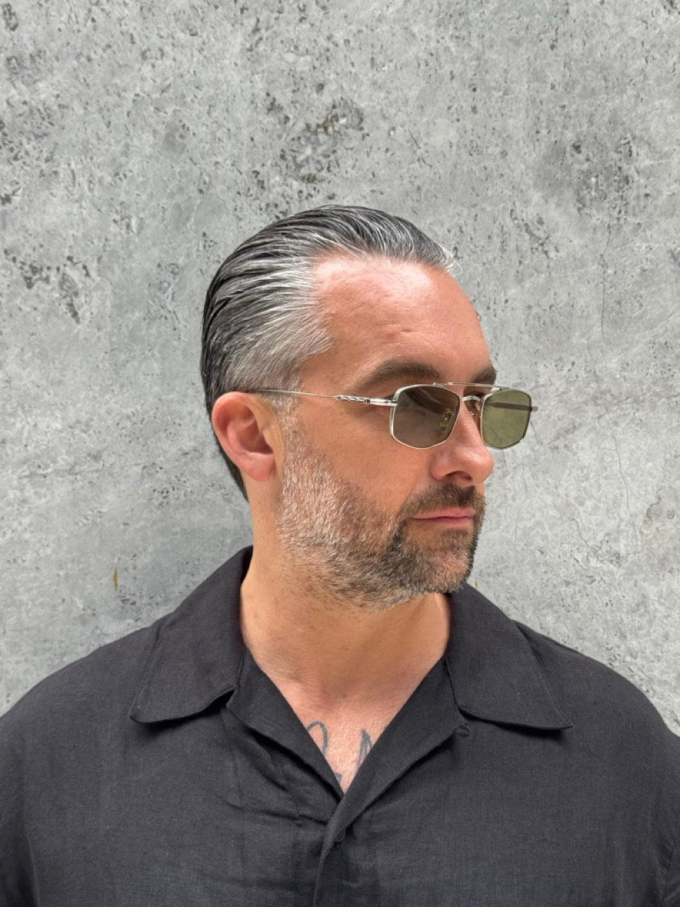 Cutler and Gross The Great Frog Bowie GFSN-016 Gold Green