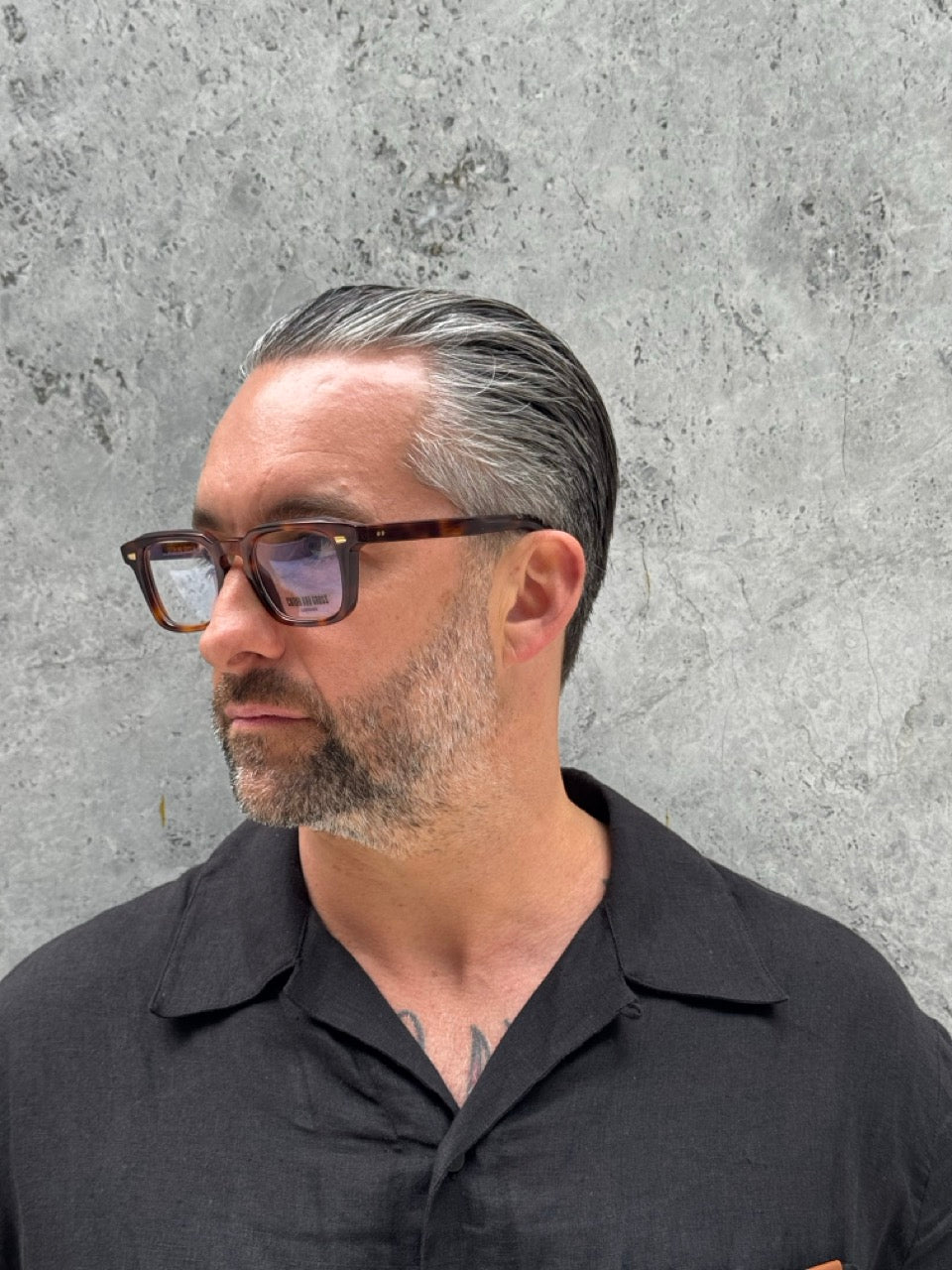 Cutler and Gross CGOP 1416 02 Havana 49 Optical