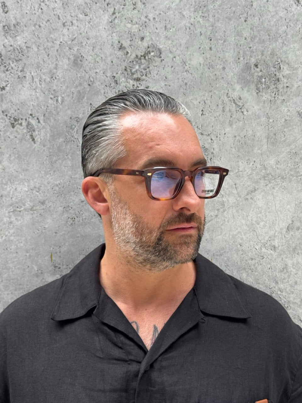 Cutler and Gross CGOP 1416 02 Havana 49 Optical