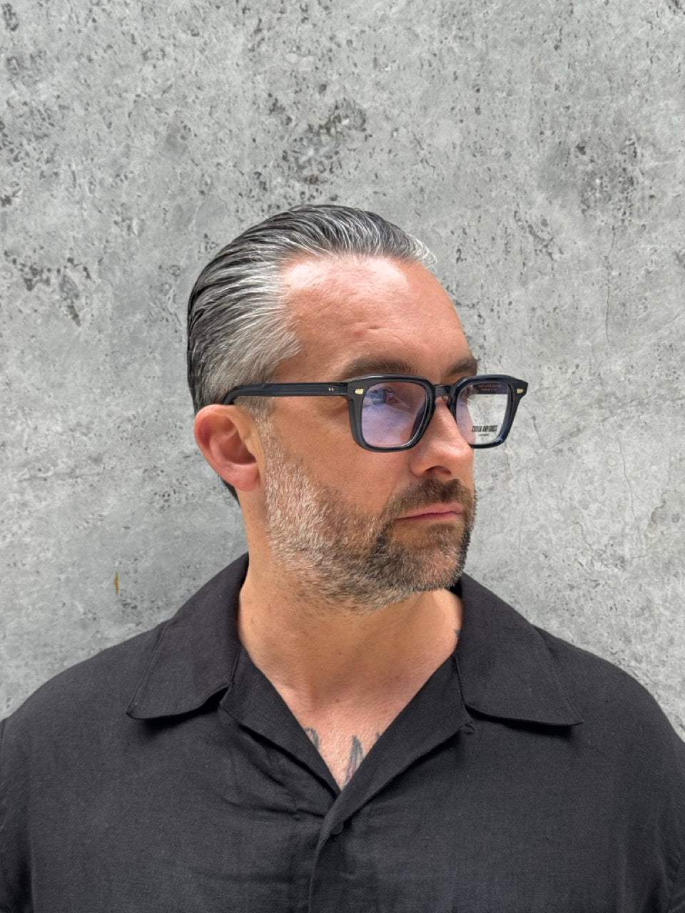 Cutler and Gross CGOP 1416 03 Blue Optical