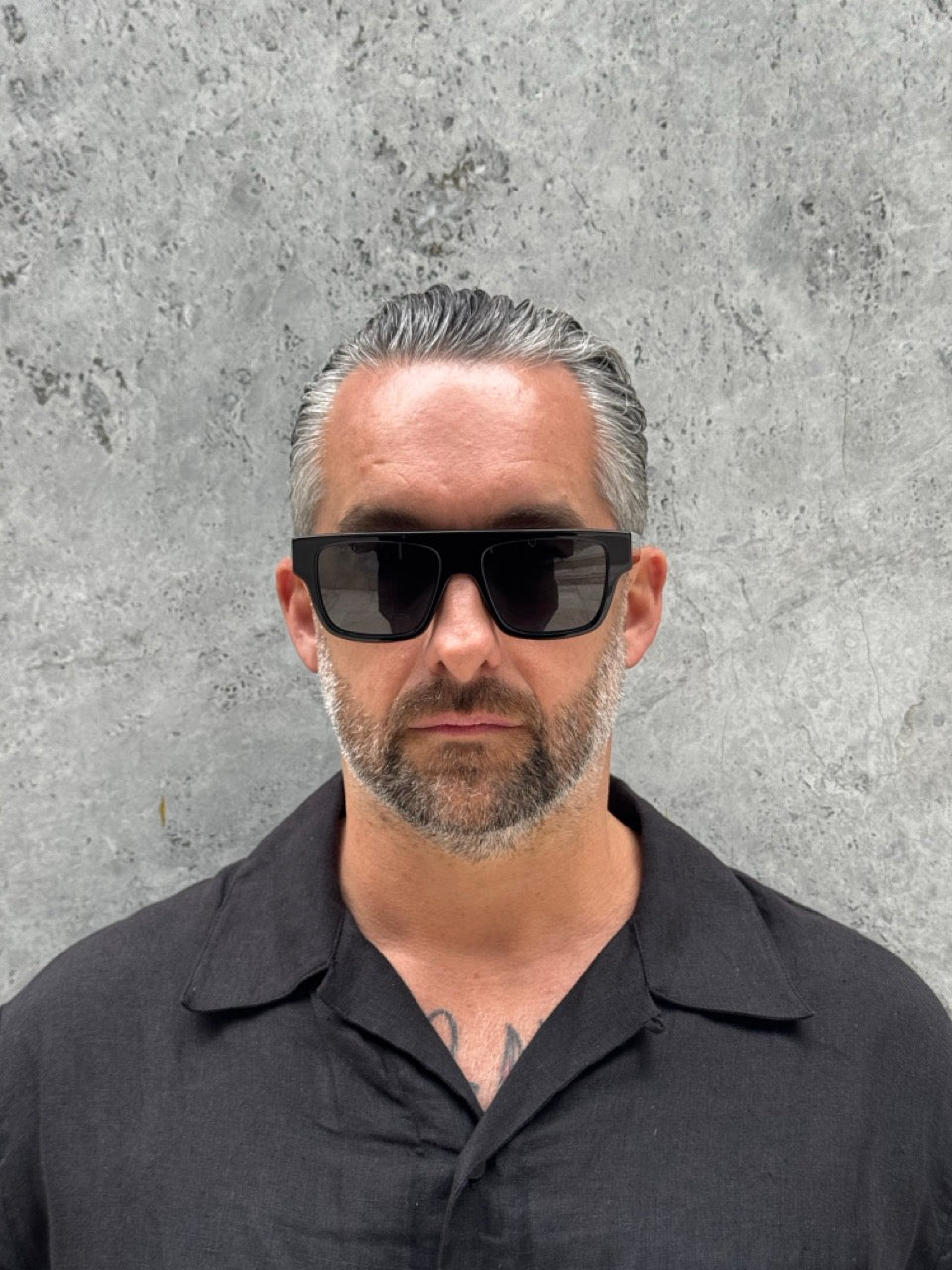 Gucci GG 1960 001 Black Grey Silver