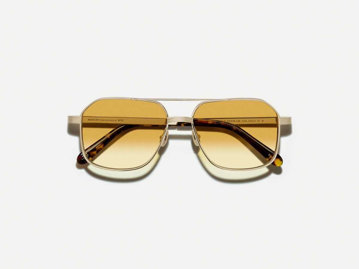Moscot Mingle Gold 57