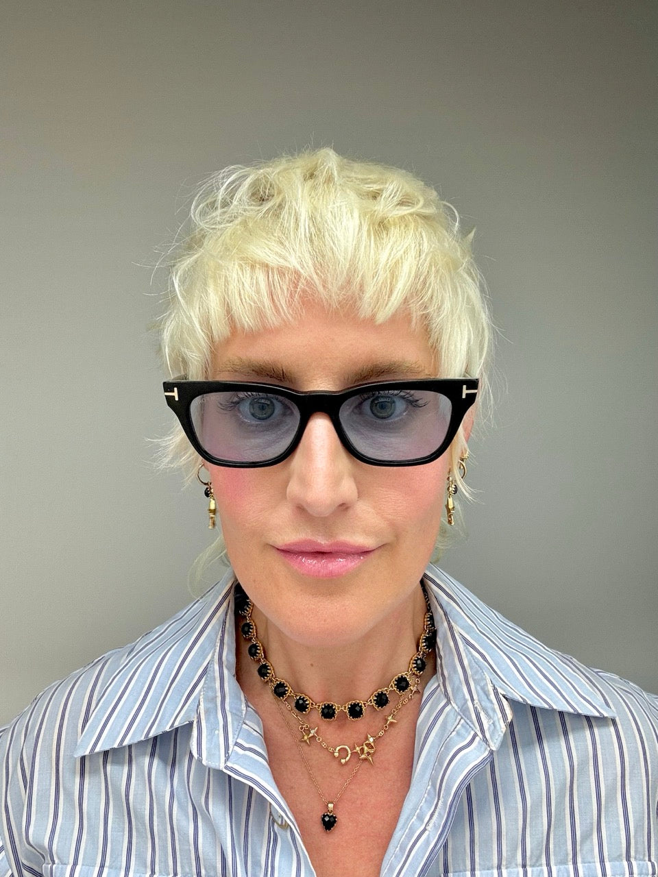 Tom Ford TF 1362 01V Penn-02 Black Blue