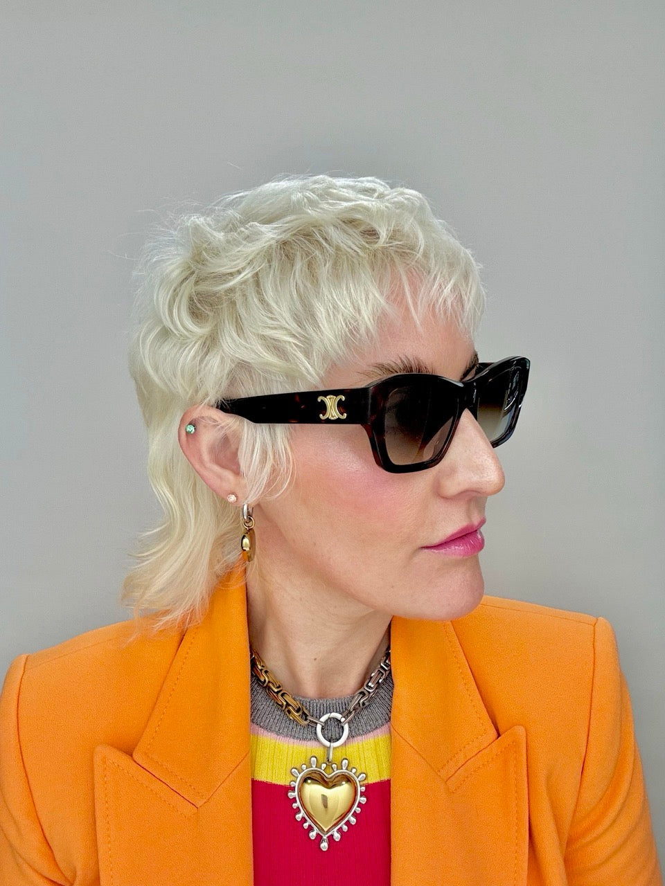 Celine CL 40330U 52F Triomphe Tort Grad