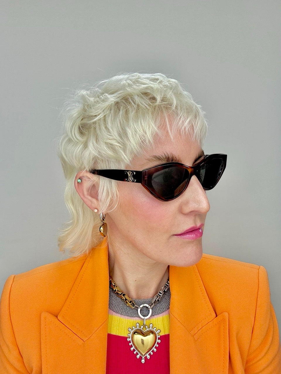 Celine Triomphe CL 40323U 53A Havana