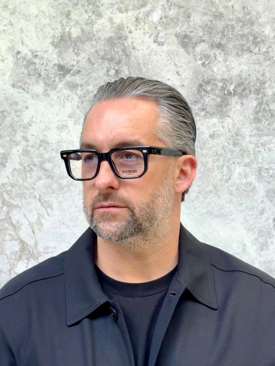 Cutler and Gross CGOP 1410 01 54 Black Optical