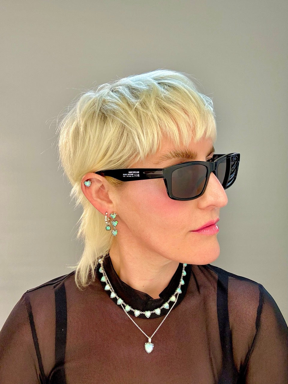 Balenciaga BB 0424 001 Black