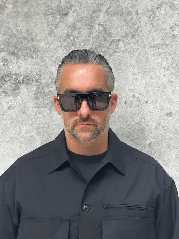 Tom Ford 0711 01A Fausto Black sunglasses - Sunglass Bar