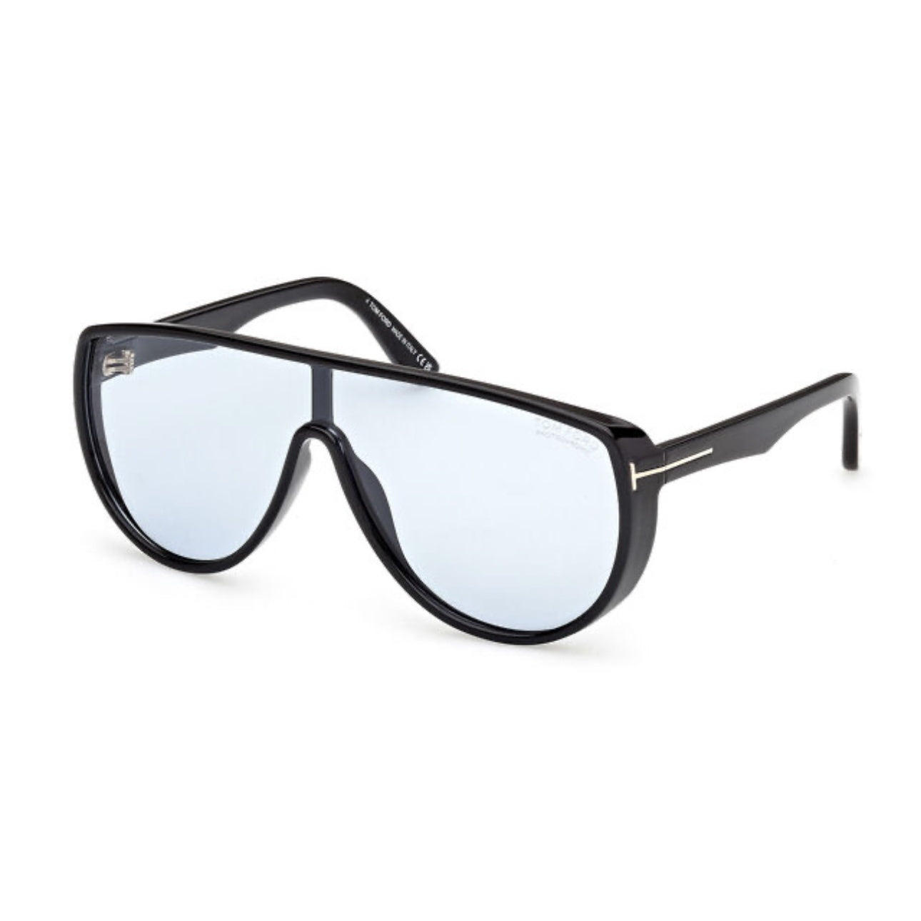 Tom Ford FT 1182 01V Achilles Black Blue Photochromic
