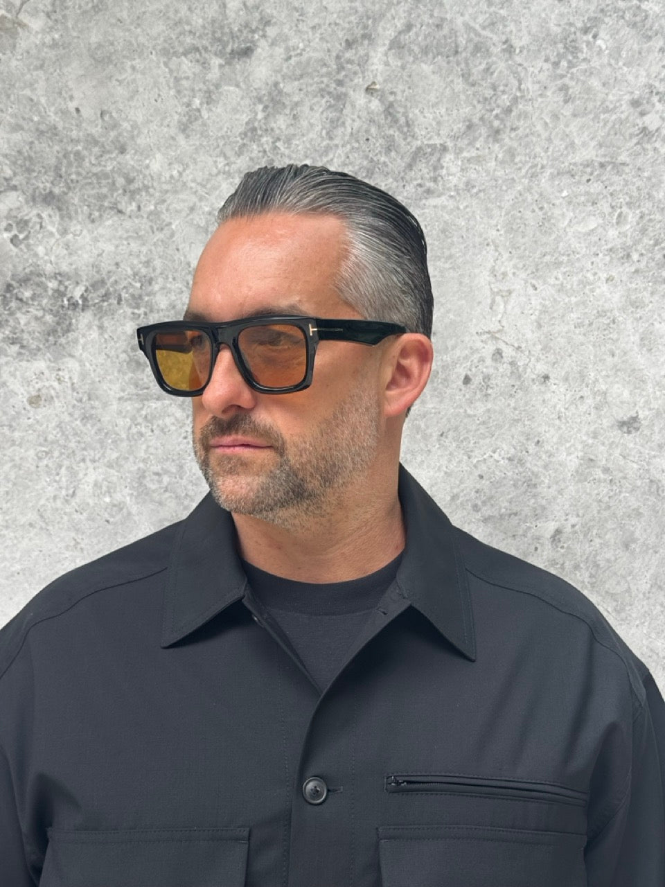 Tom Ford Icon TF 1200 01E Black Amber