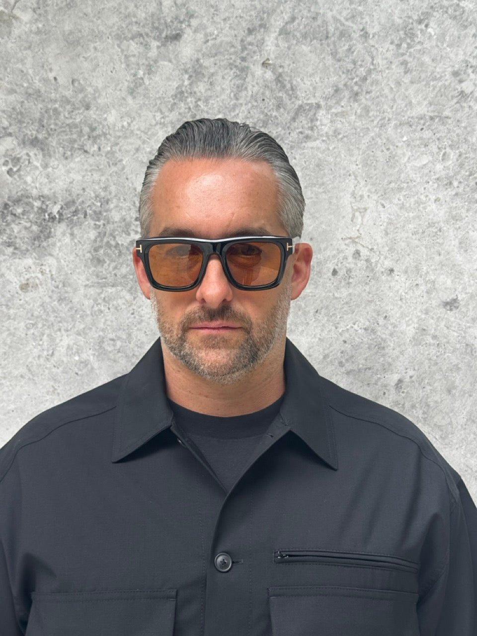 Tom Ford Icon TF 1200 01E Black Amber