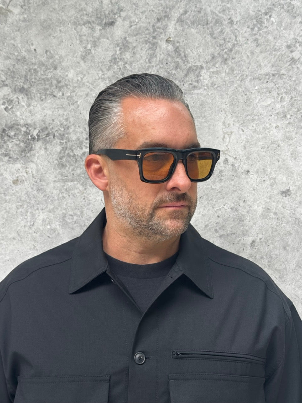 Tom Ford Icon TF 1200 01E Black Amber