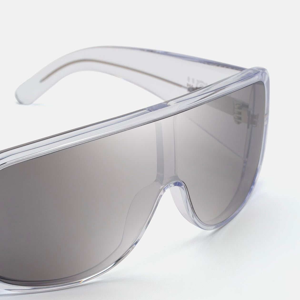 MM6 Maison Margiela Mask P55 Crystal Clear Silver