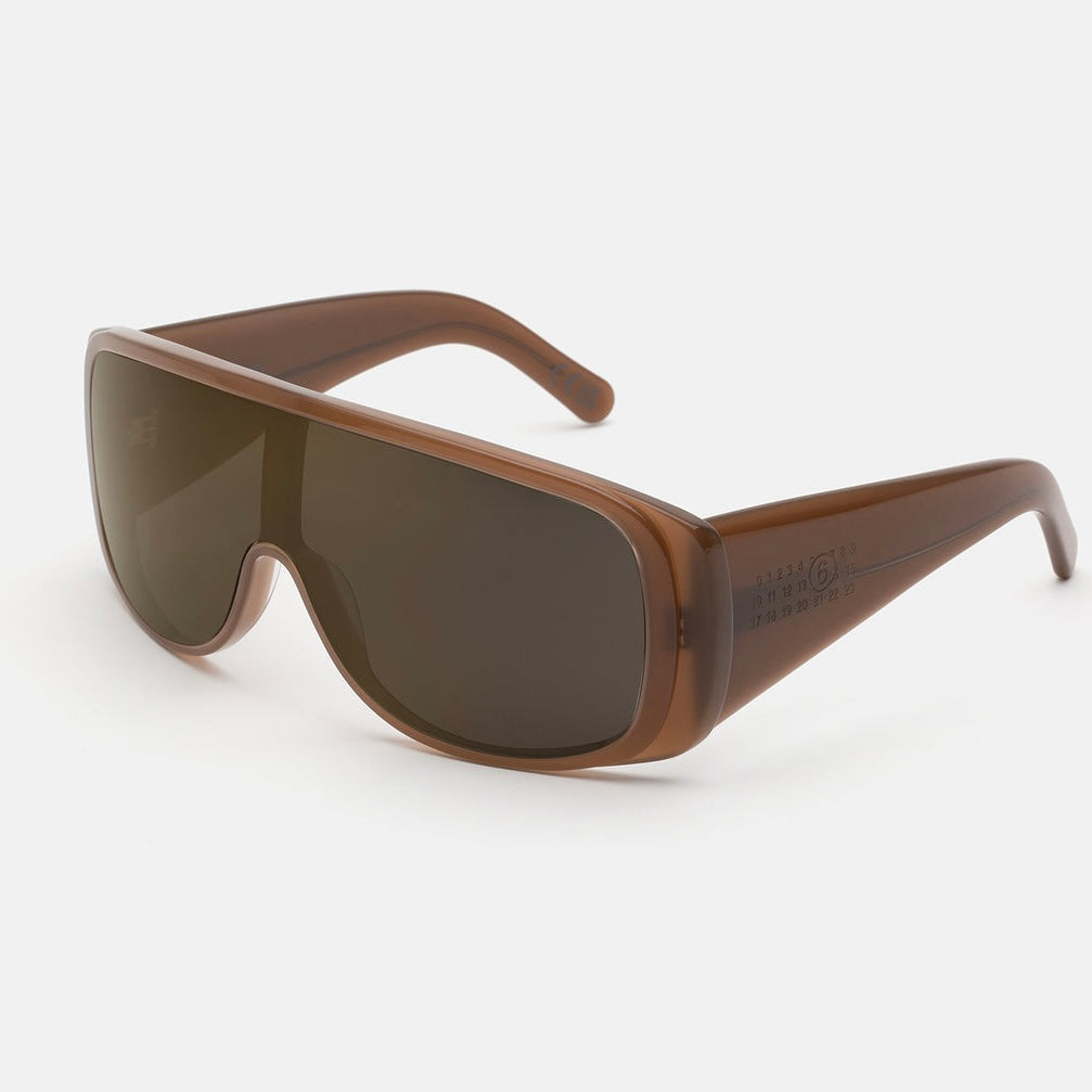 MM6 Maison Margiela Mask 5VP Brown