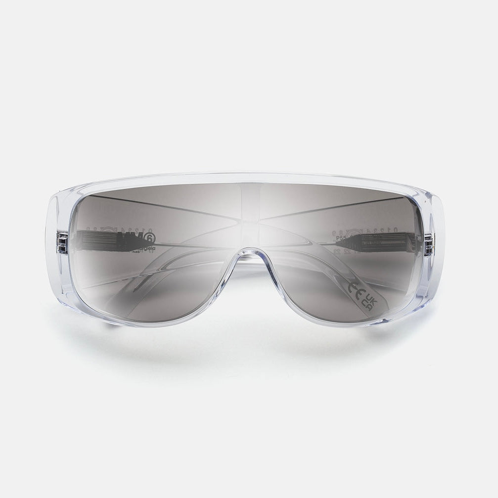 MM6 Maison Margiela Mask P55 Crystal Clear Silver