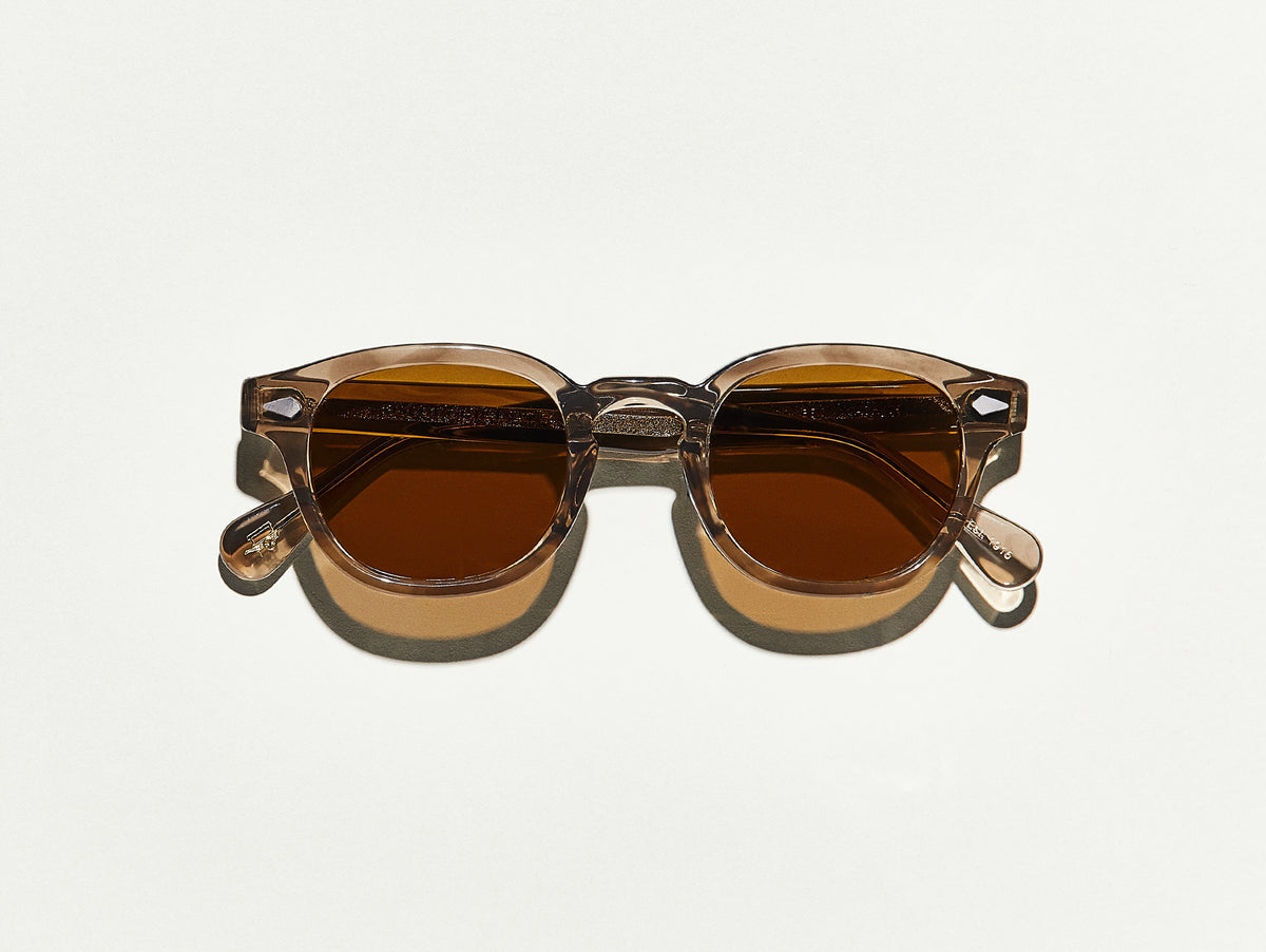 Moscot Lemtosh Ash Brown 49 sunglassses - Sunglass Bar