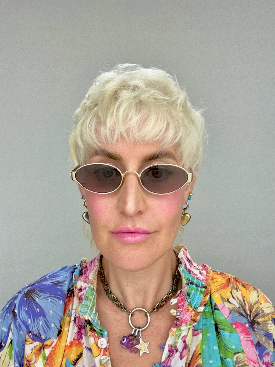 Chloe CH 0355 004 Gold Green Mauve