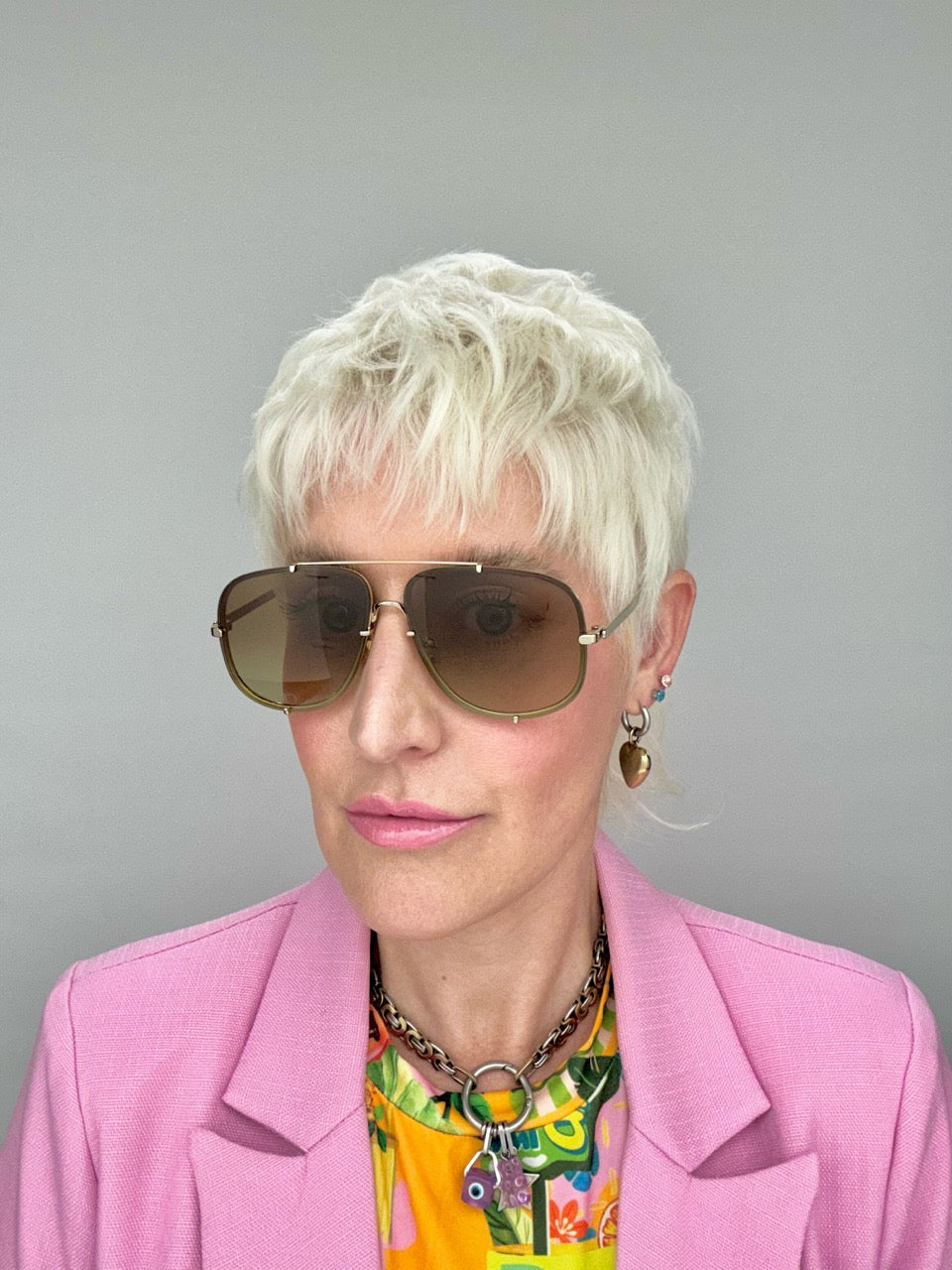 Chloe CH 0348 003 Gold sunglasses