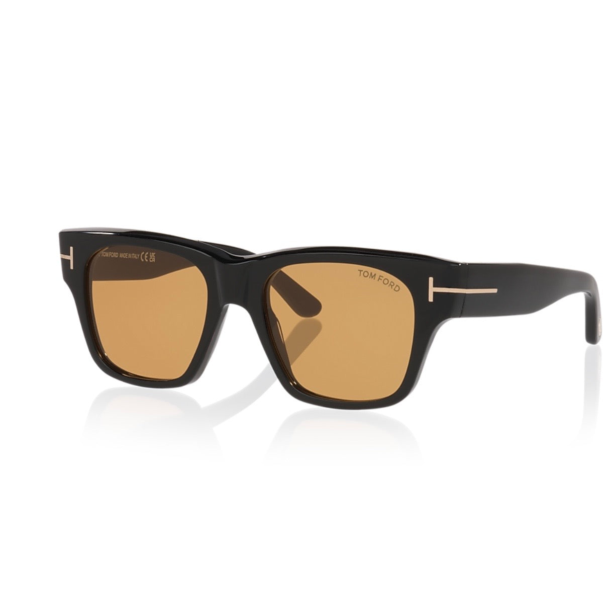 Tom Ford FT 1280 01E Caine-02 Black Amber