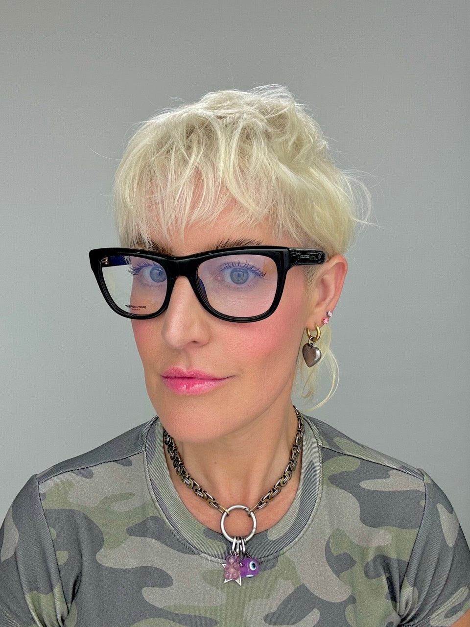 Saint Laurent SL 816 001 Black Optical Frame