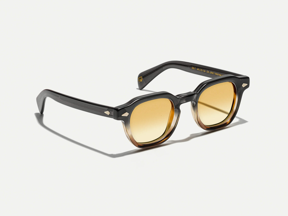 Moscot Dolt Grey Brown Fade 49