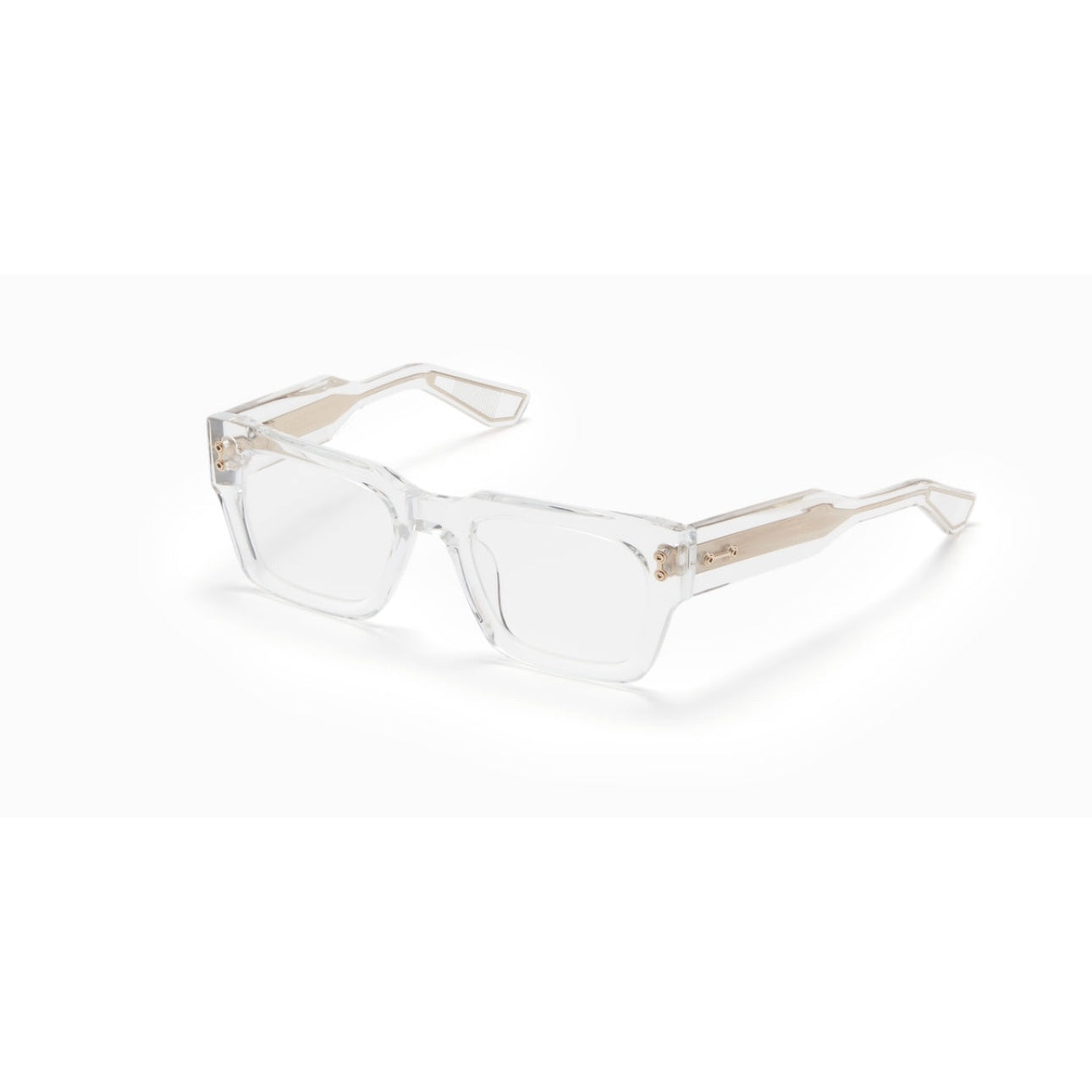 Akoni Cosmo APX 114E 52 Crystal Clear Gold Optical Frame