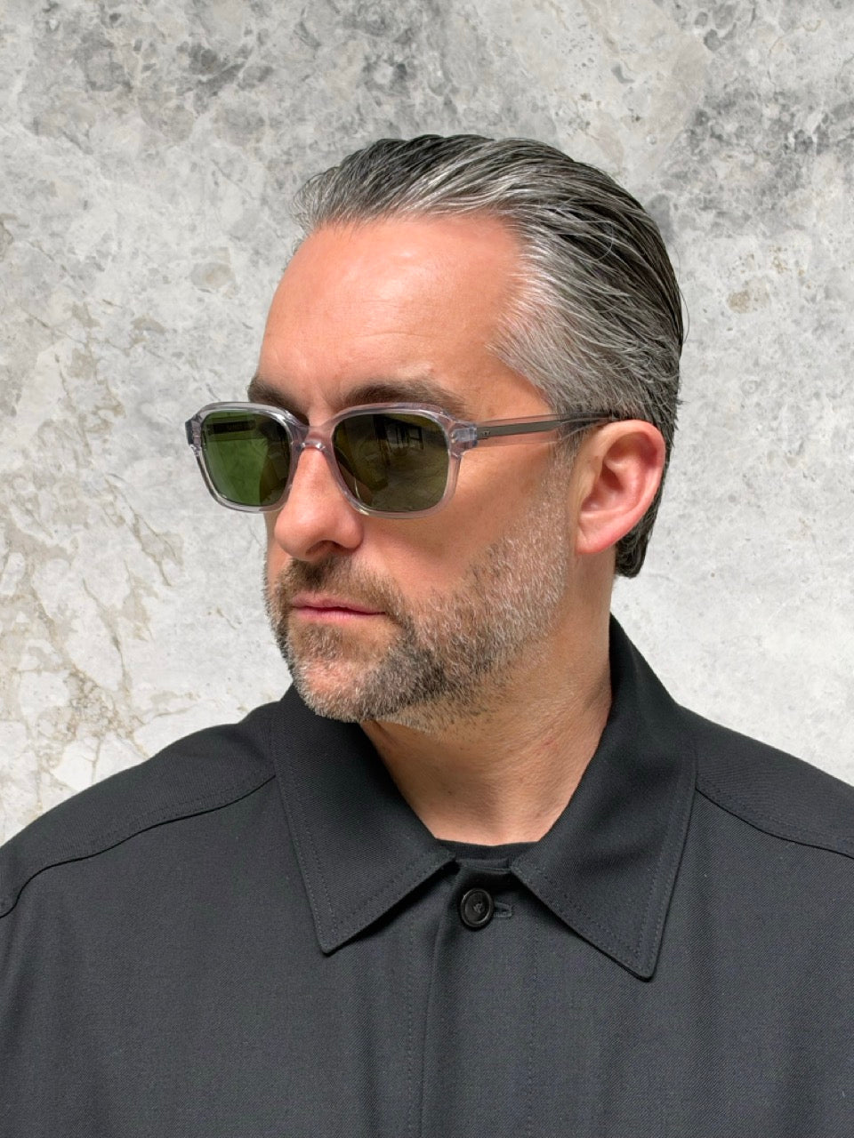Garrett Leight 2196 Dominguez  Grey LLG/PGN
