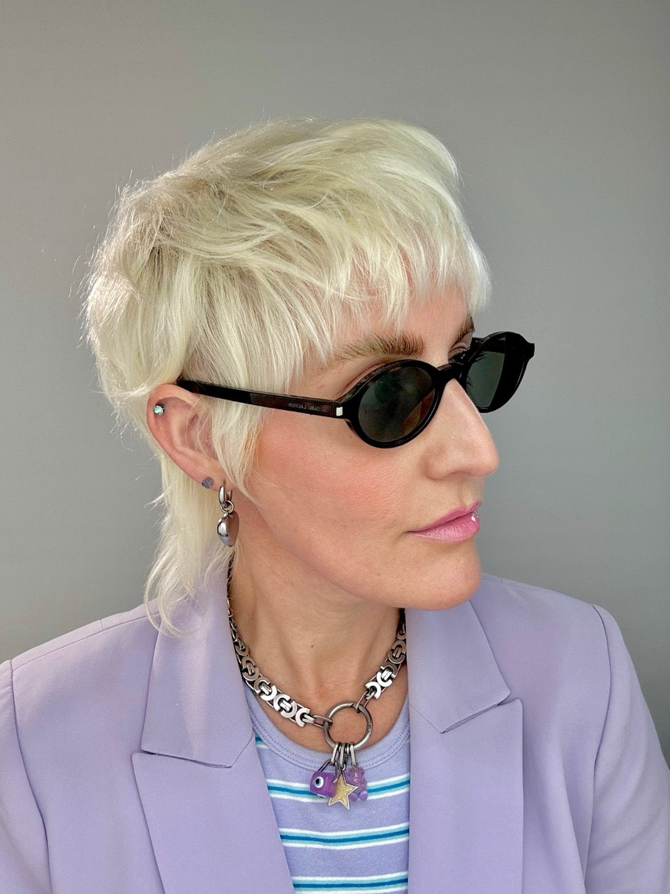 Saint Laurent SL 751 002 Jeane Havana