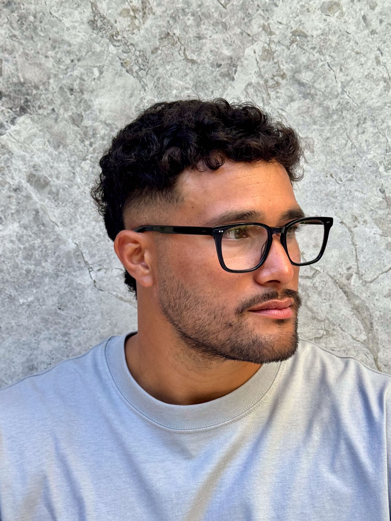 Garrett Leight Earvin 1114 53 Black Optical