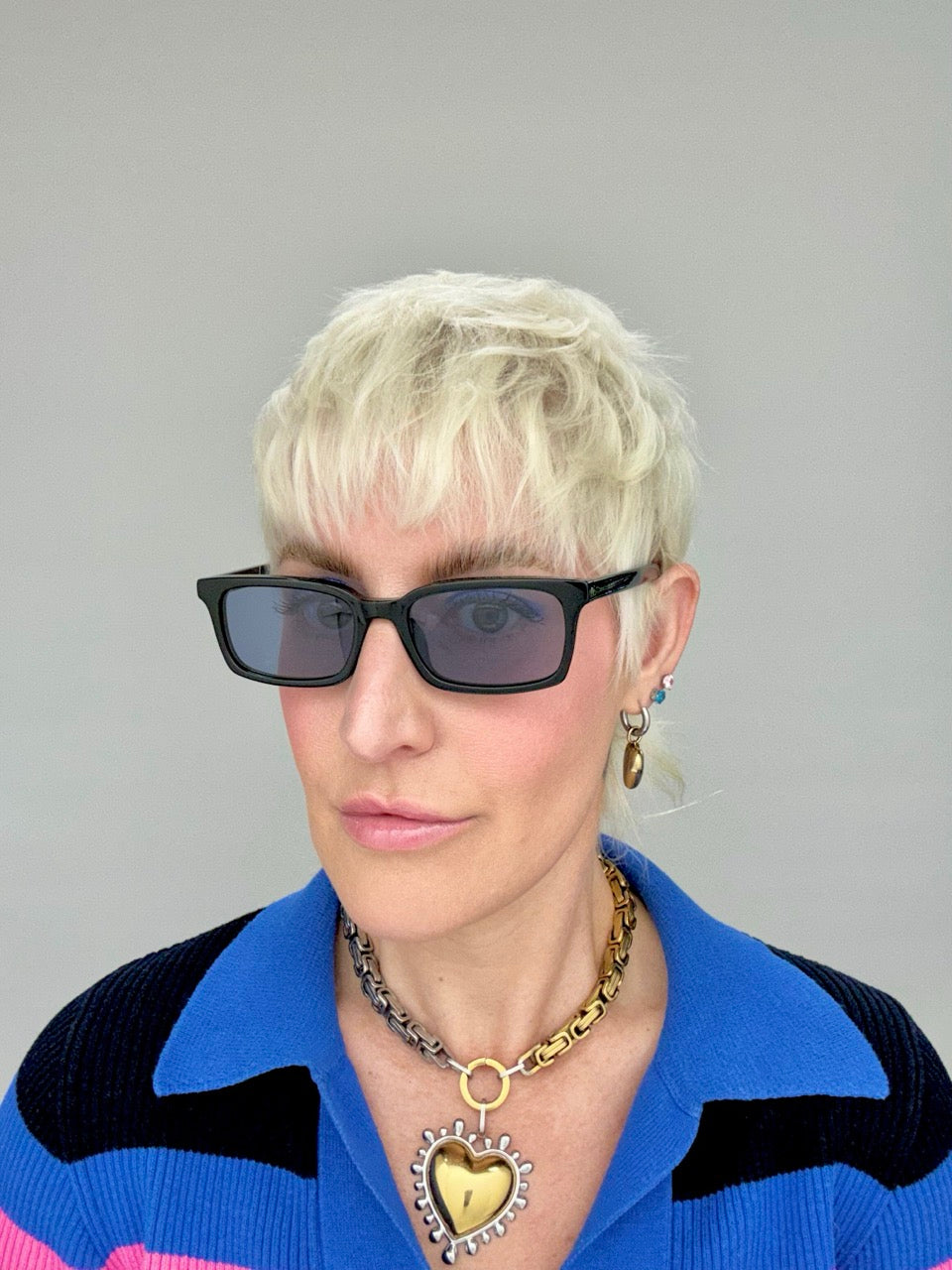 Maison Margiela MM6 IF5 Lunettes 5 Black Blue