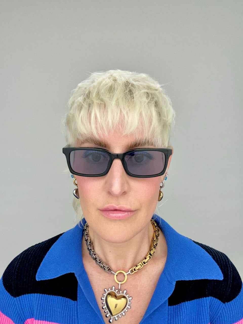 Maison Margiela MM6 IF5 Lunettes 5 Black Blue