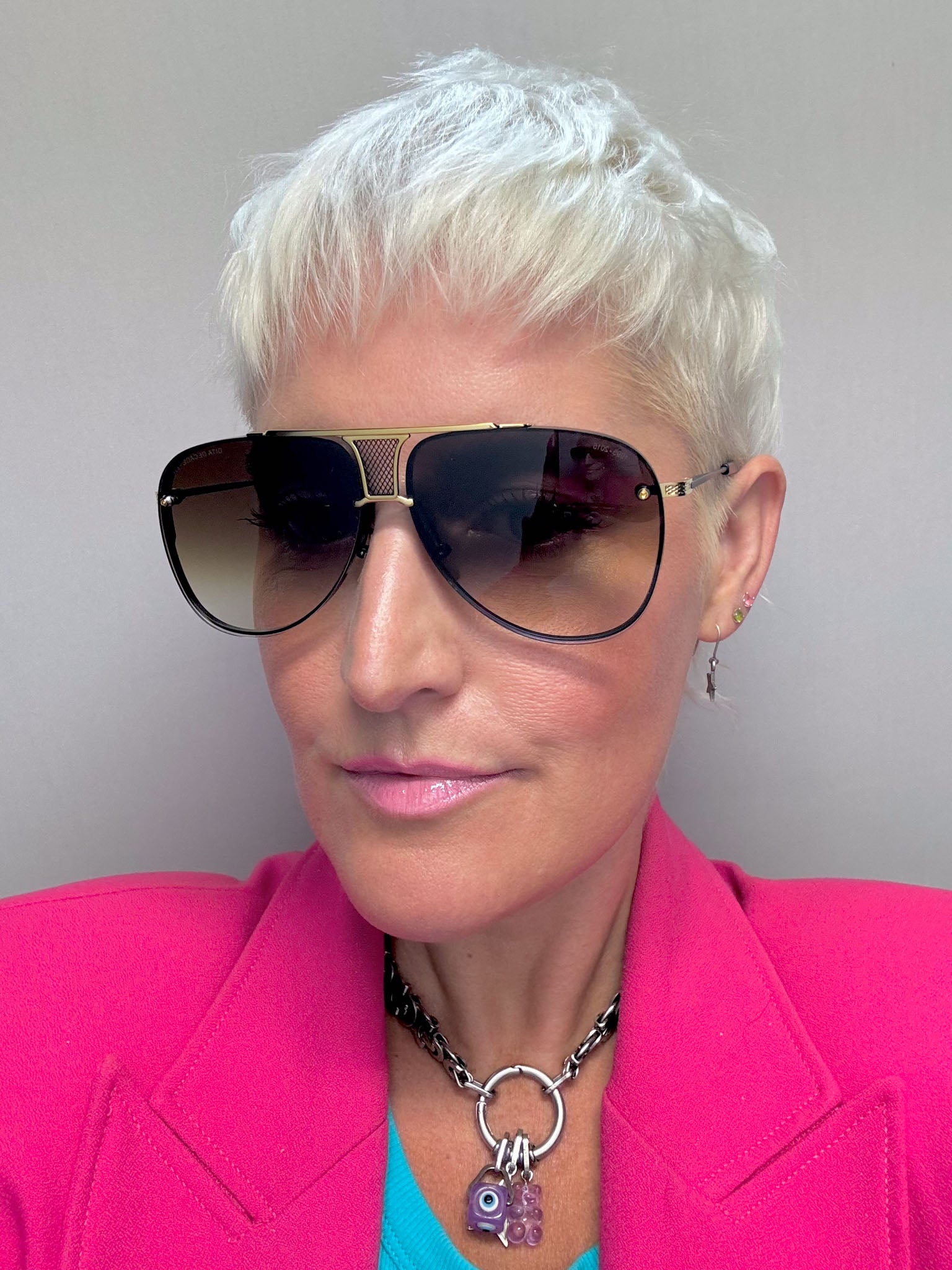 Dita Decade Two 2082 B Black Yellow Gold