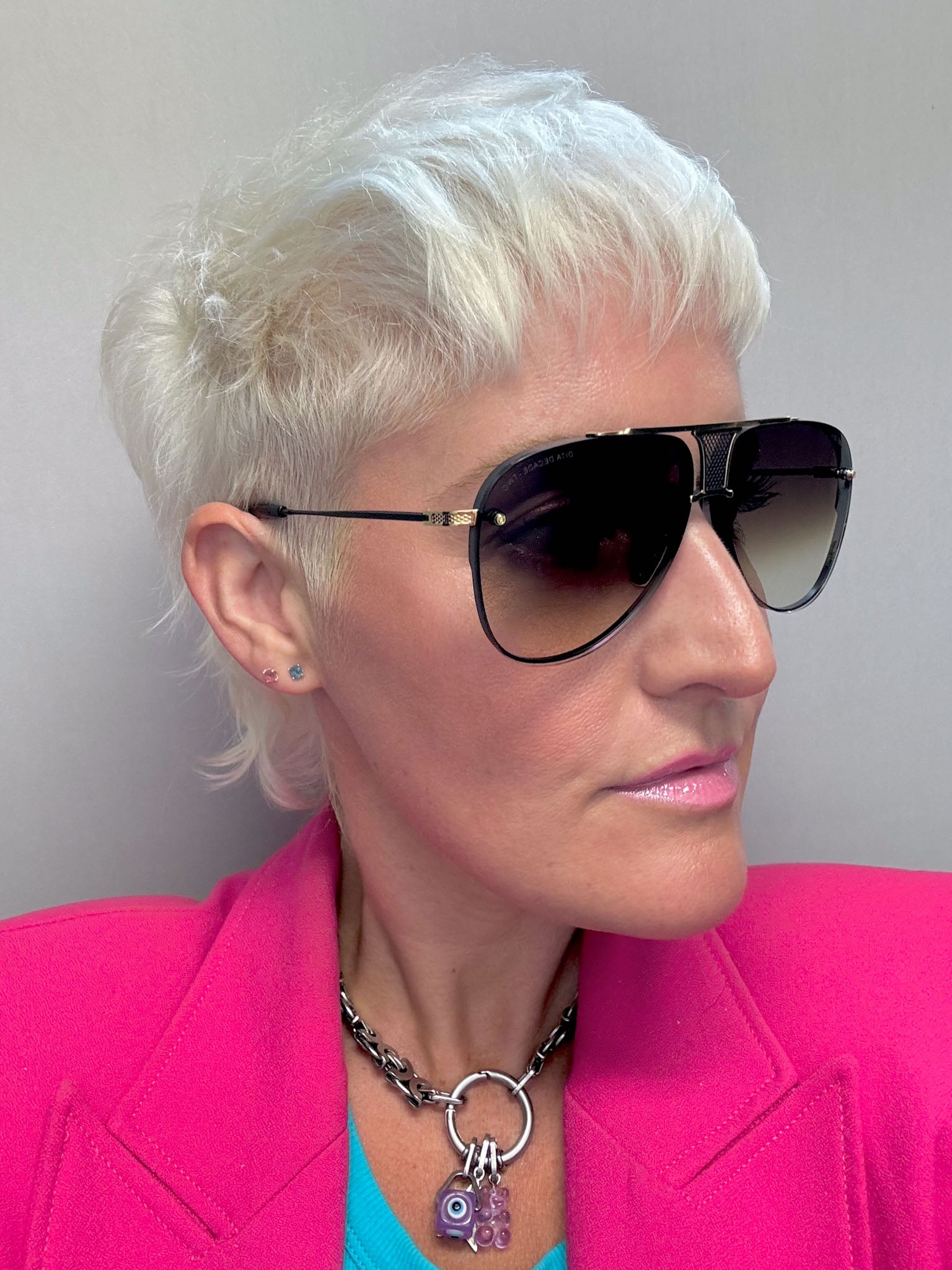 Dita Decade Two 2082 B Black Yellow Gold