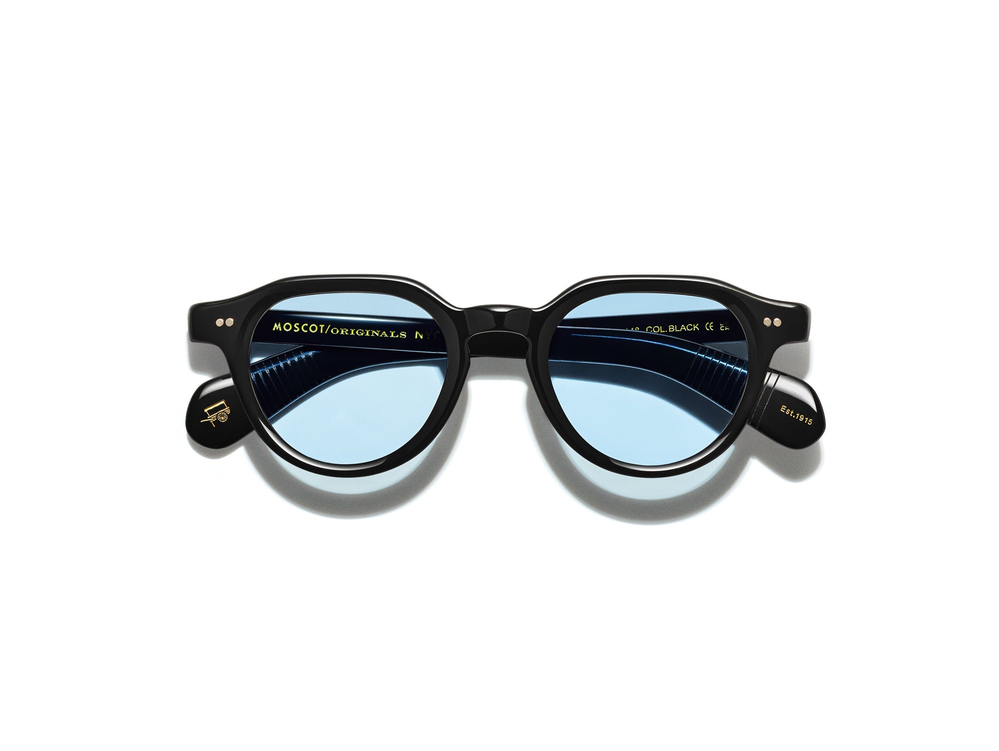 Moscot Baitsim Black Bel Air Blue 48