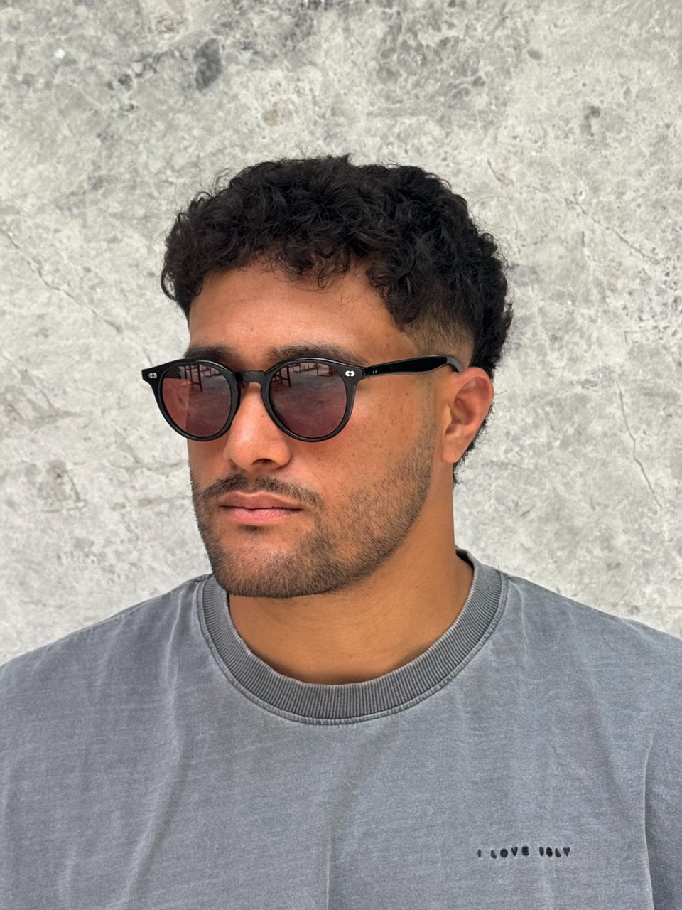 Garrett Leight Clune X 2129 BK/PRW Black Pure Rosewood