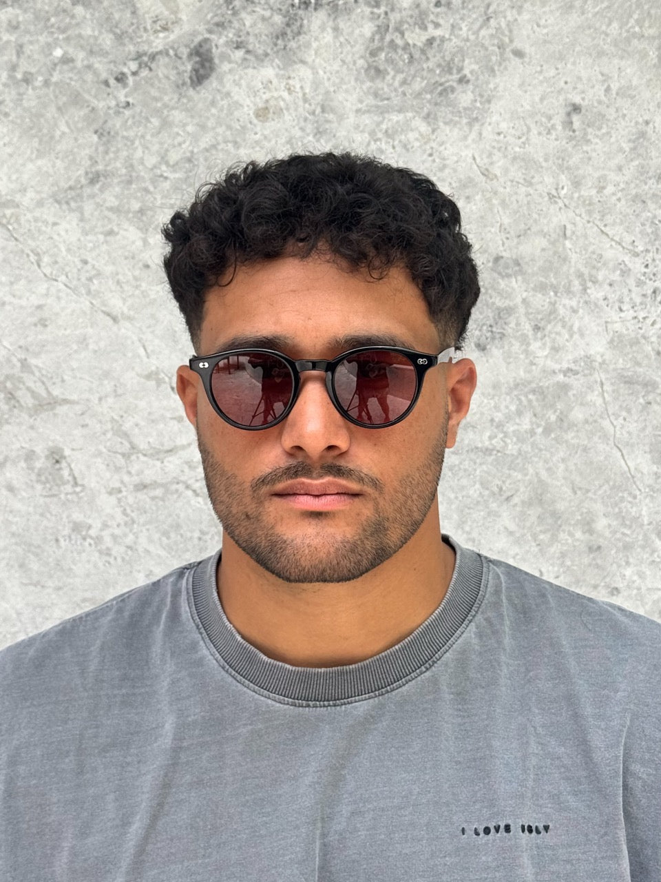 Garrett Leight Clune X 2129 BK/PRW Black Pure Rosewood
