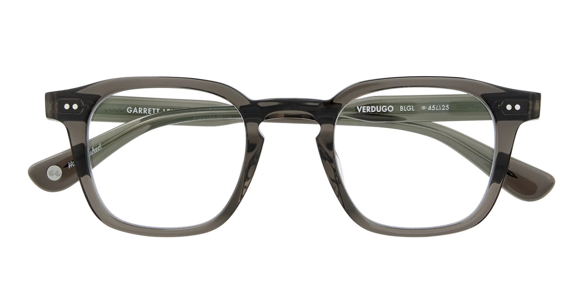 Garrett Leight 2203 Verdugo Black Glass 45 Optical