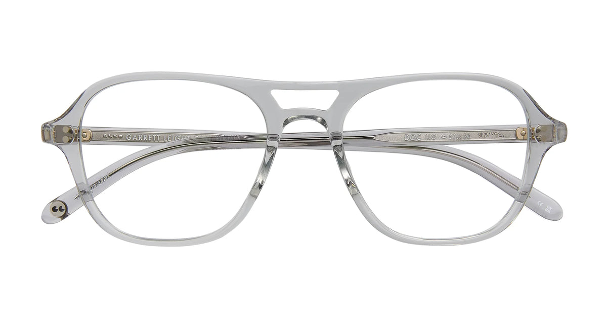 Garrett Leight 1109 Doc Light Grey Optical